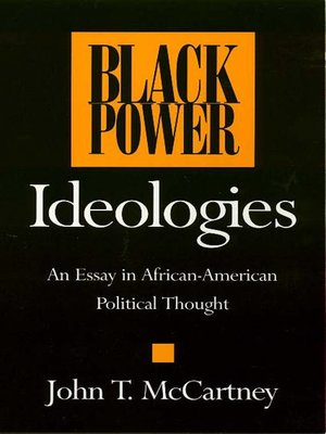 cover image of Black Power Ideologies